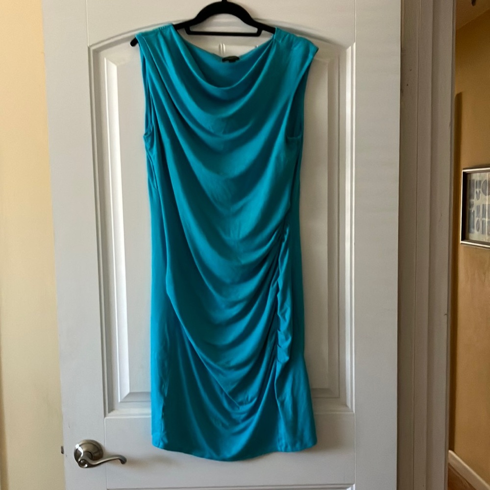 Ann Taylor turquoise dress
